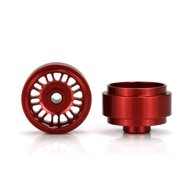 STAFFS 15.8 x 8.5 885 Style Deep Dish Front Red