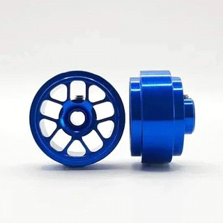STAFFS Hyper 15.8mm x 8.5mm Blue Alloy Wheel