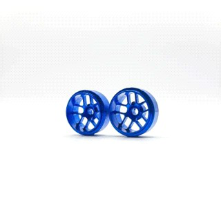 STAFFS HYPER DEEP DISH Blue ALLOY WHEEL 16.9 X 8.5mm