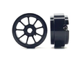 STAFFS Hyper GT 16.9 X 8.5MM Black Alloy Wheel