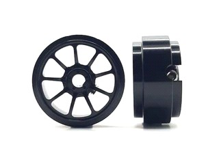 STAFFS Hyper GT 16.9 X 8.5MM Black Alloy Wheel