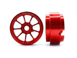 STAFFS Hyper GT 16.9 X 8.5MM Red Alloy Wheel