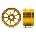 STAFFS Hyper GT 16.9 X 10MM Air Rim Gold Alloy Wheel