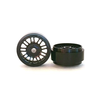 STAFFS 16.9 x 10mm BBS Black Style Alloy Wheels