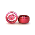 STAFFS 16.9 x 10mm Red BBS Style Alloy Wheels